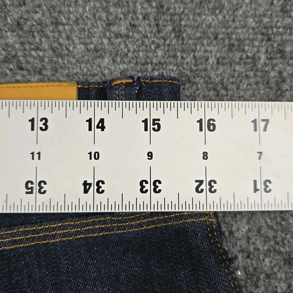 DUER Du/er Jeans Mens 30x32 L2X Relaxed Taper‎ Fit Dark Wash Stretch Denim - Picture 7 of 9